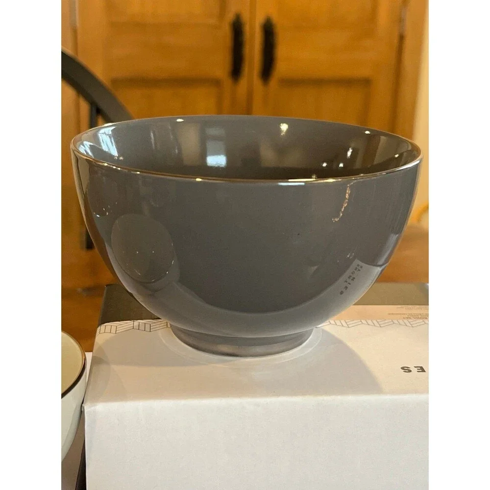 Ceramic nesting bowls Grays